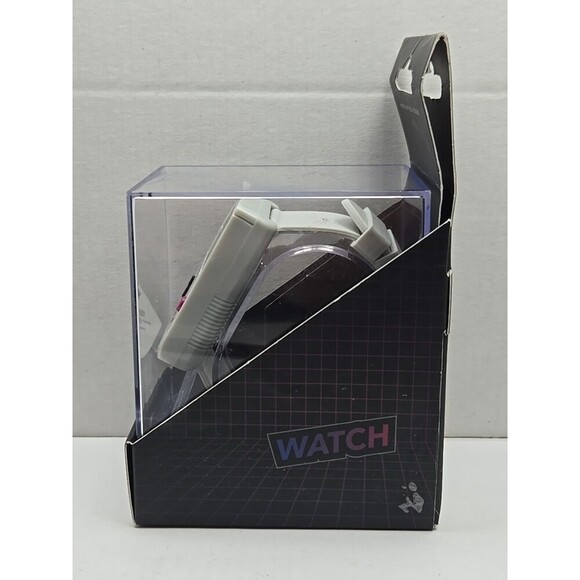 Nintendo Game Boy LCD Watch Paladone Super Mario Land Alarm Sound Gray Retro - Picture 6 of 8